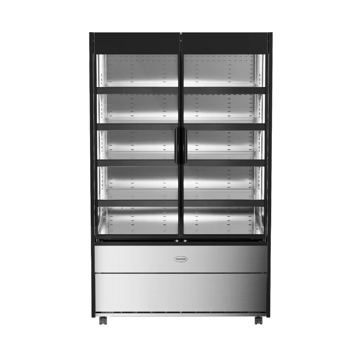Foster EMD1200G/44-106 EcoShow Multideck with Double Glass Doors 1195mm