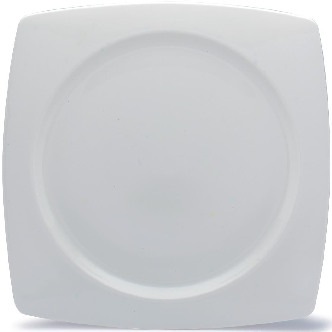 Elia Glacier Fine China Square Plates 310mm (4 Pack)