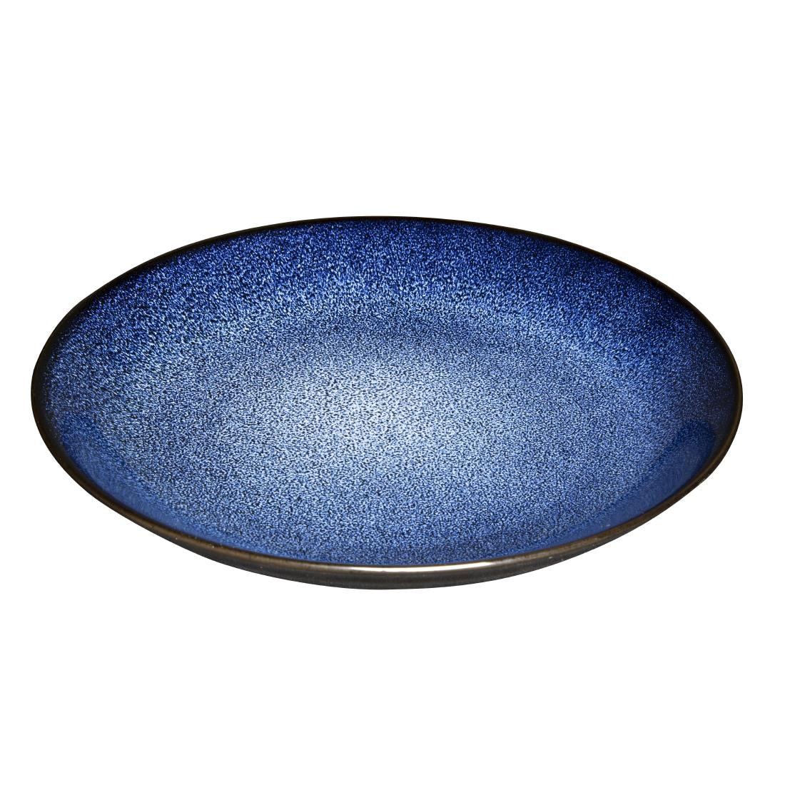Olympia Luna Midnight Blue Coupe Plates 255mm (4 Pack)