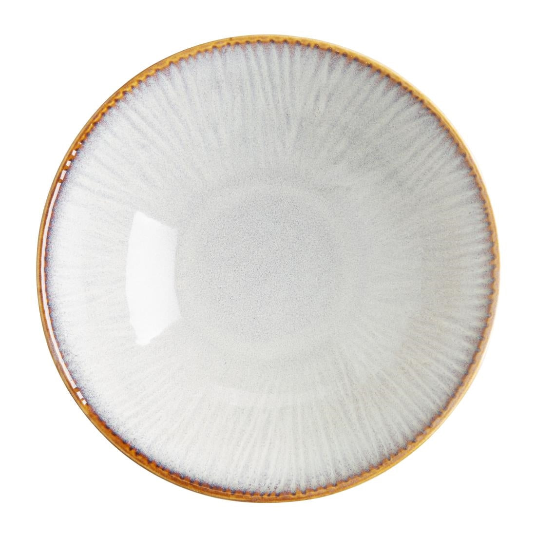 Olympia Drift Embossed Coupe Bowls 205mm (4 Pack)