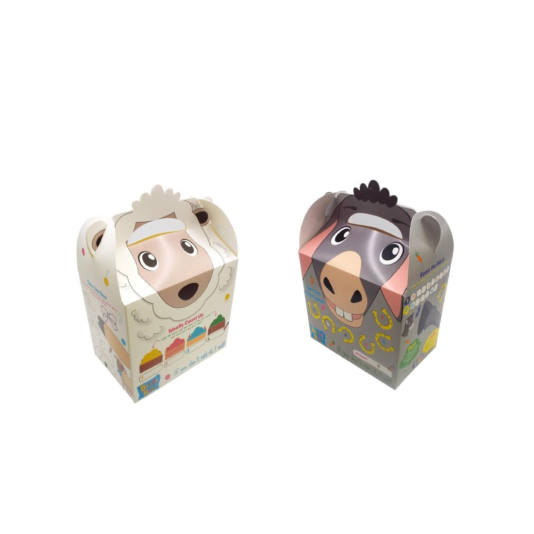 Crafti's Childrens Bizzi Meal Boxes Assorted Farm (200 Pack)