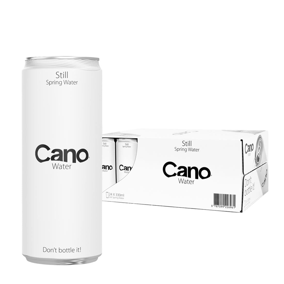 Cano Water Still Can - 330ml (24 Pack)