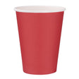 Recyclable Single Wall Takeaway Coffee Cups red