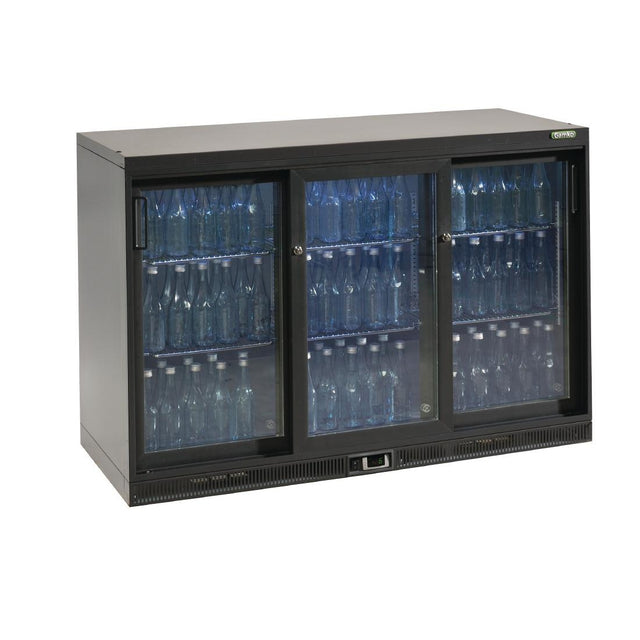 3 sliding door bottle cooler