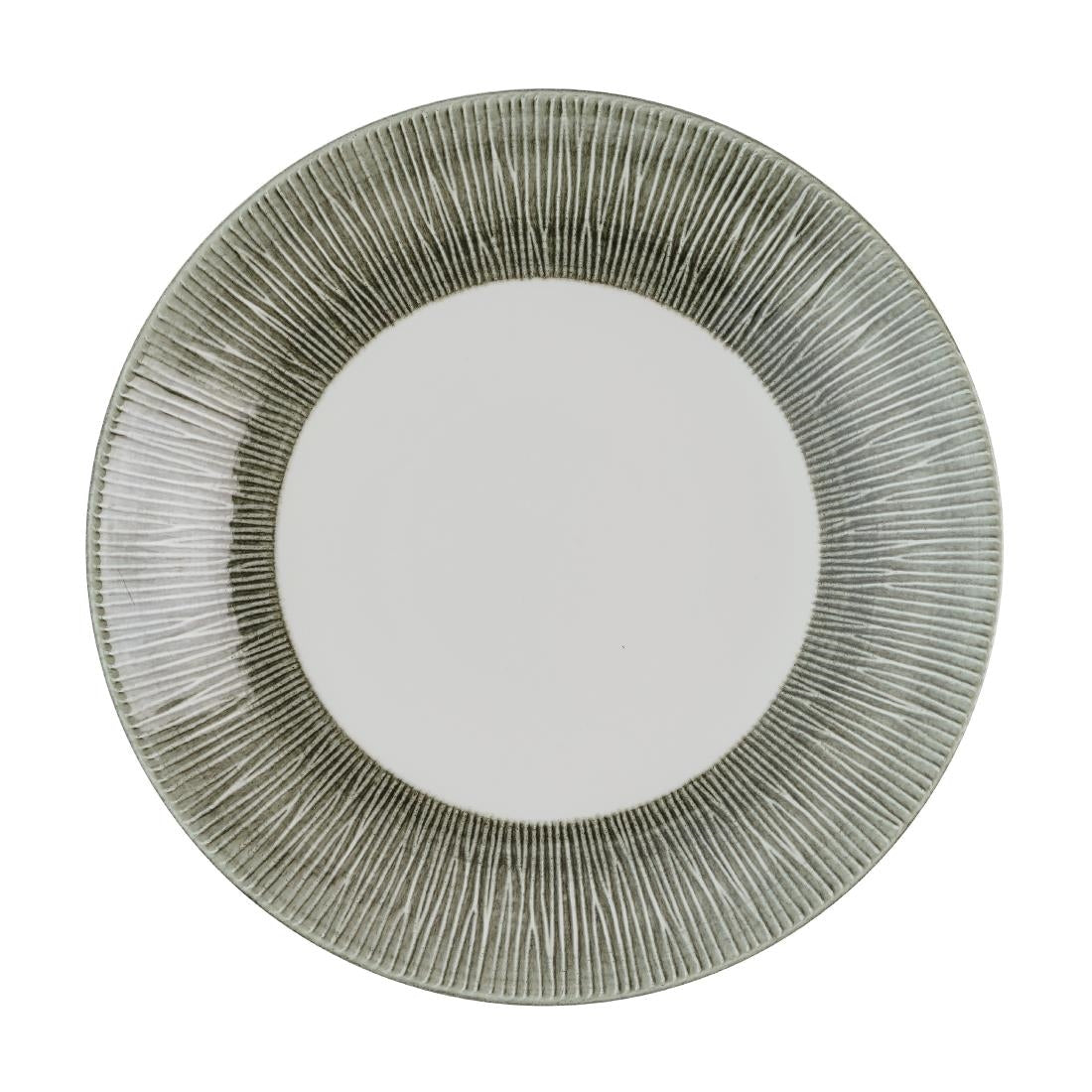 Churchill Bamboo Ceramic Spinwash Alpine Deep Coupe Plates 248mm (12 Pack)