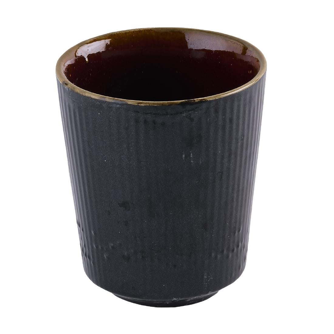 Churchill Tokyo Black Unhandled Cups 354ml (12 Pack)