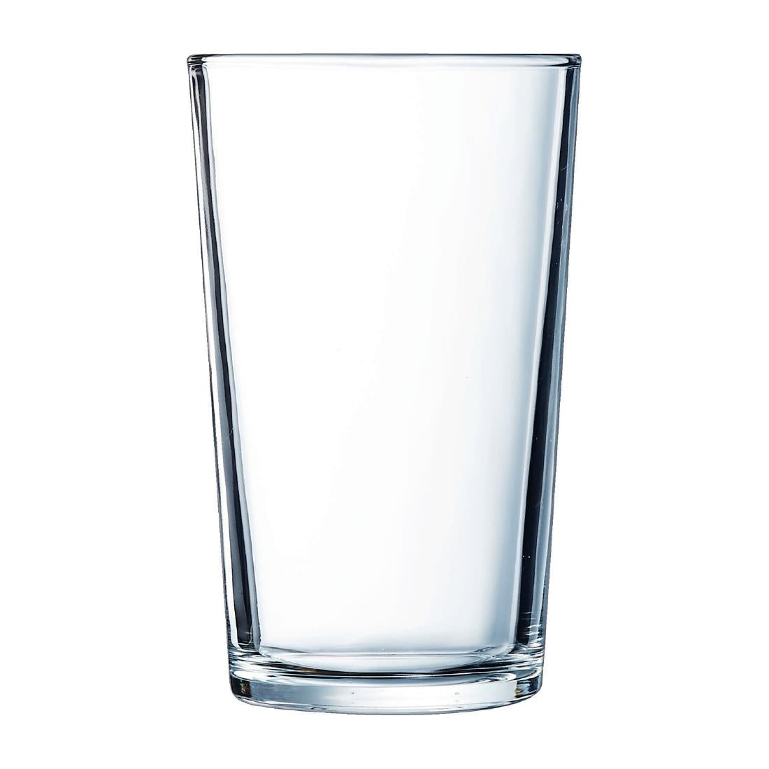 Arcoroc Conical Conique Tumblers HB 285ml 1/2 Pint to Brim (24 Pack)