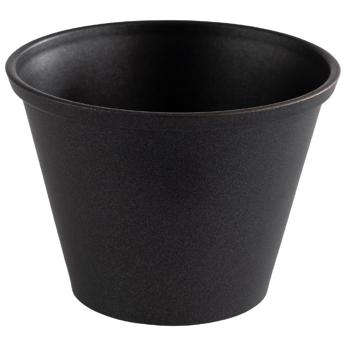 APS Dip Bowls Grey/Black 60ml (6 Pack)