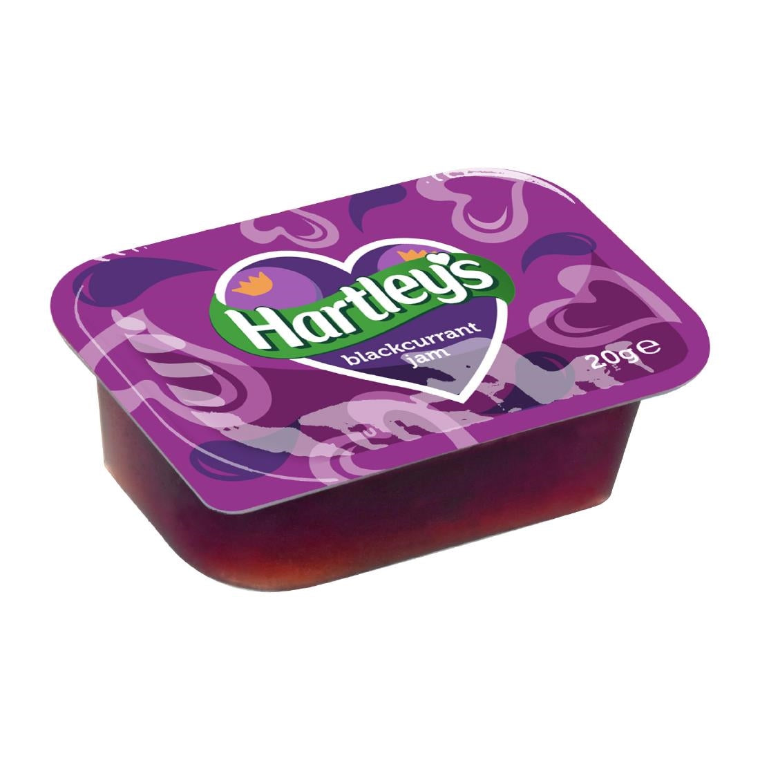 Hartley's Blackcurrant Jam 20g (100 Pack)