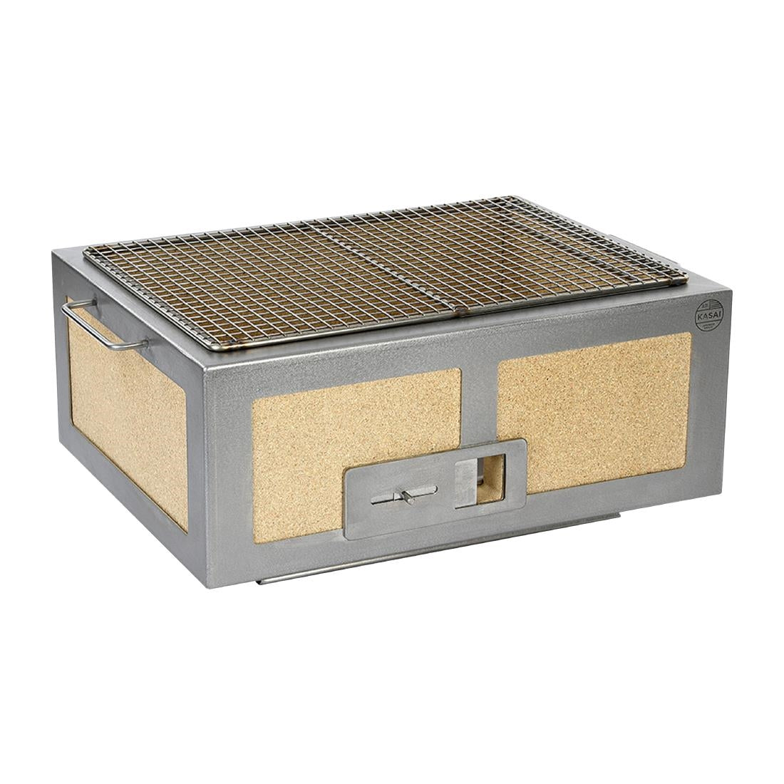 Kasai Medium Wide Konro Grill Solid Plancha Edition KAS-16197