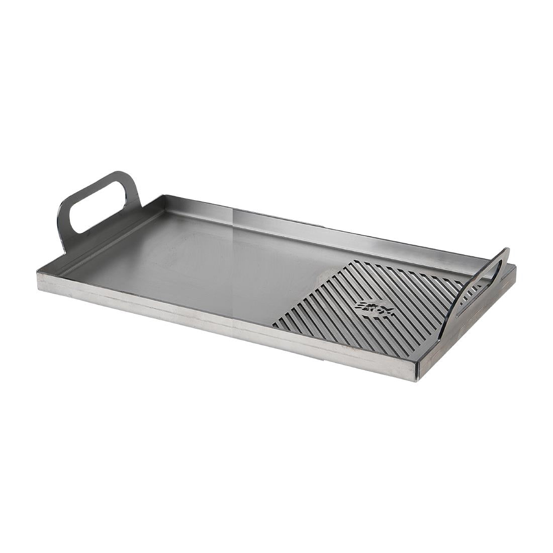 Kasai Konro 50/50 Plancha for Medium Long Konro Grill KAS-16137