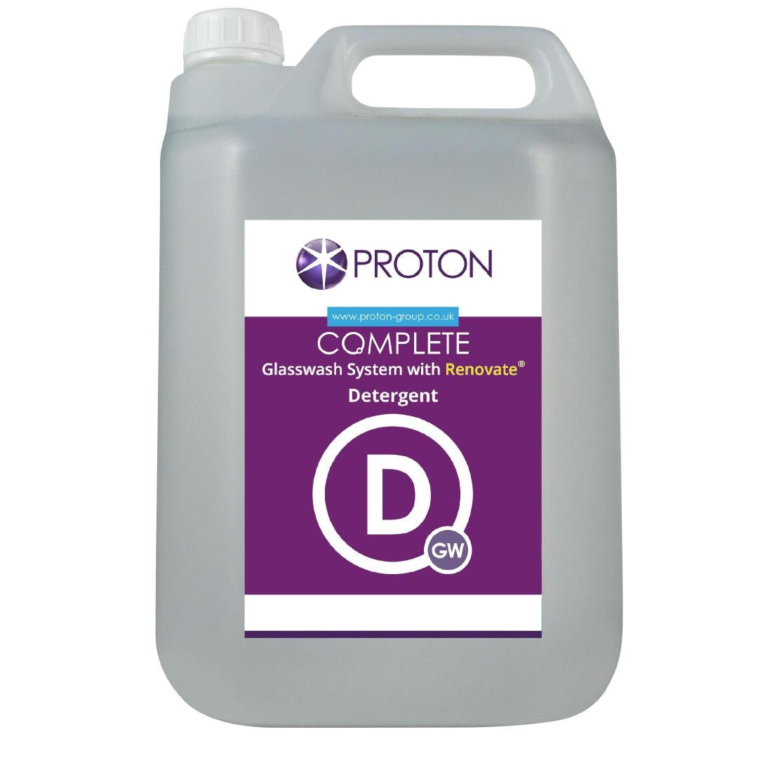 Proton Complete Glasswash Detergent 5Ltr (2 Pack)