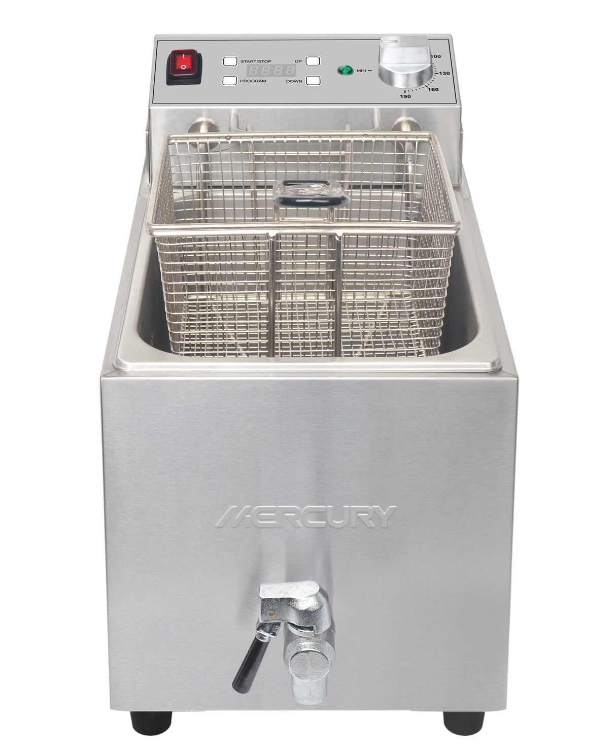 Mercury Single Tank Countertop Electric Fryer (8L)