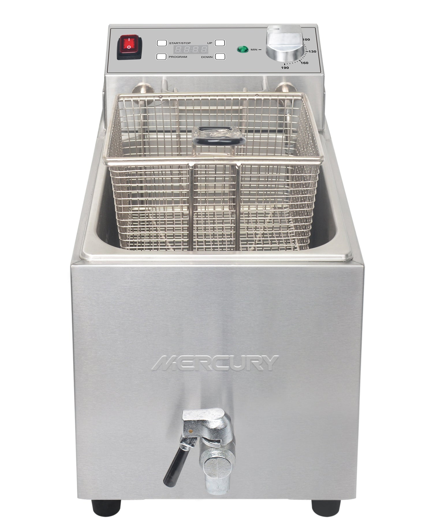 Mercury Single Tank Countertop Electric Fryer (8L)
