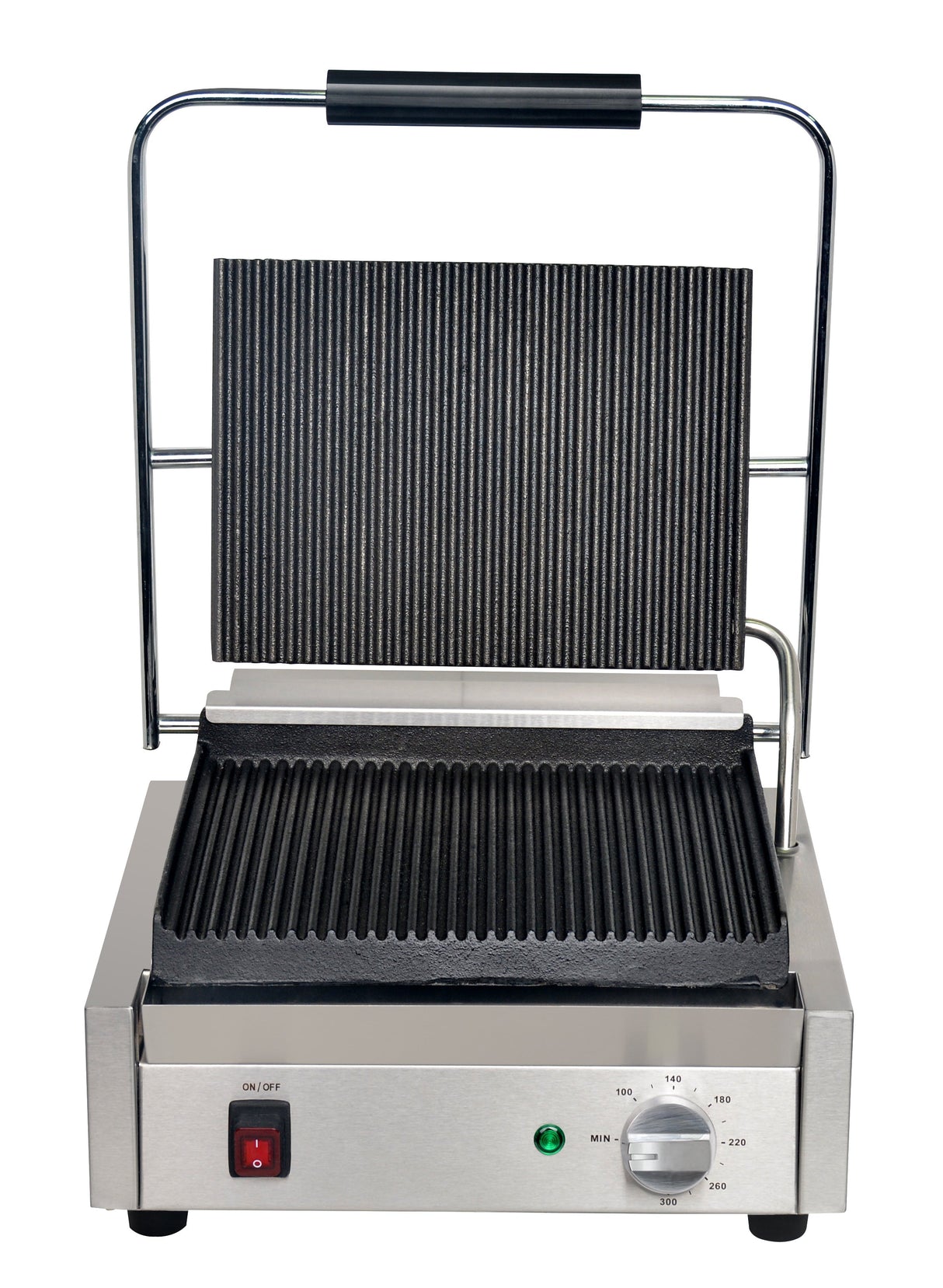 Mercury Single Countertop Ribbed Grill