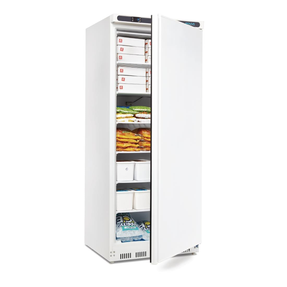 upright freezer white