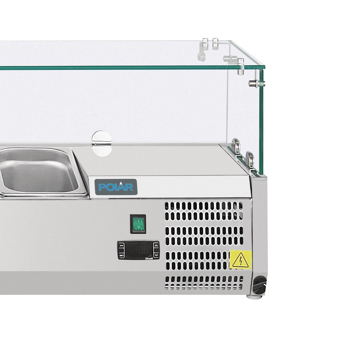 countertop prep fridge