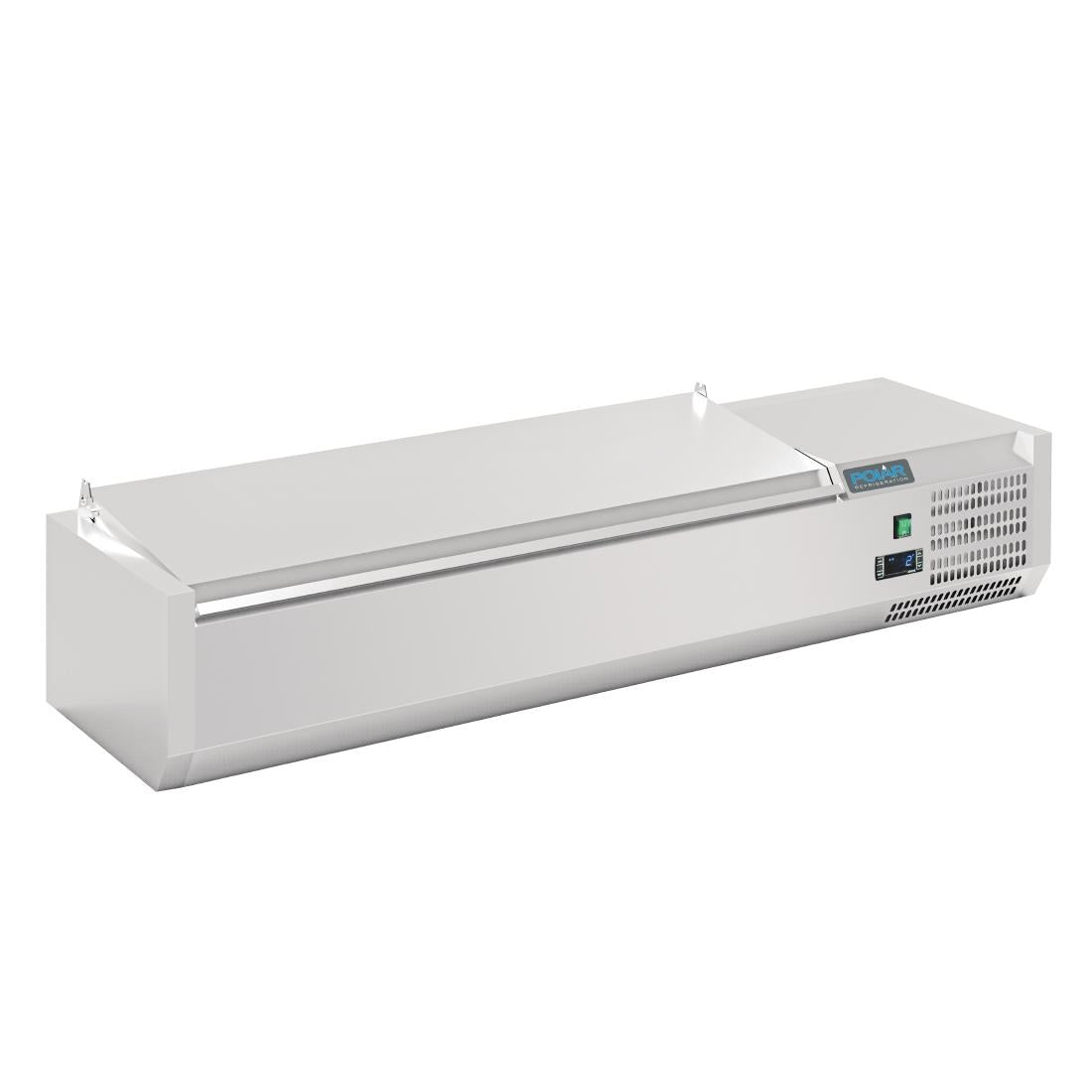polar g series countertop prep fridge