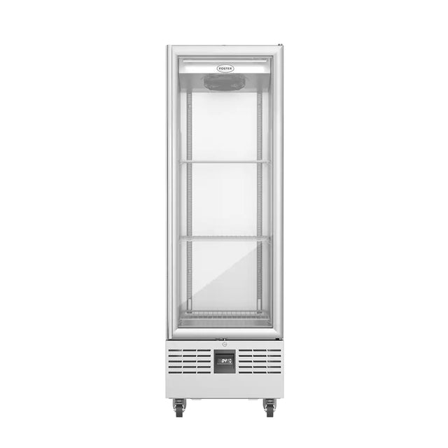 single glass door refrigerator