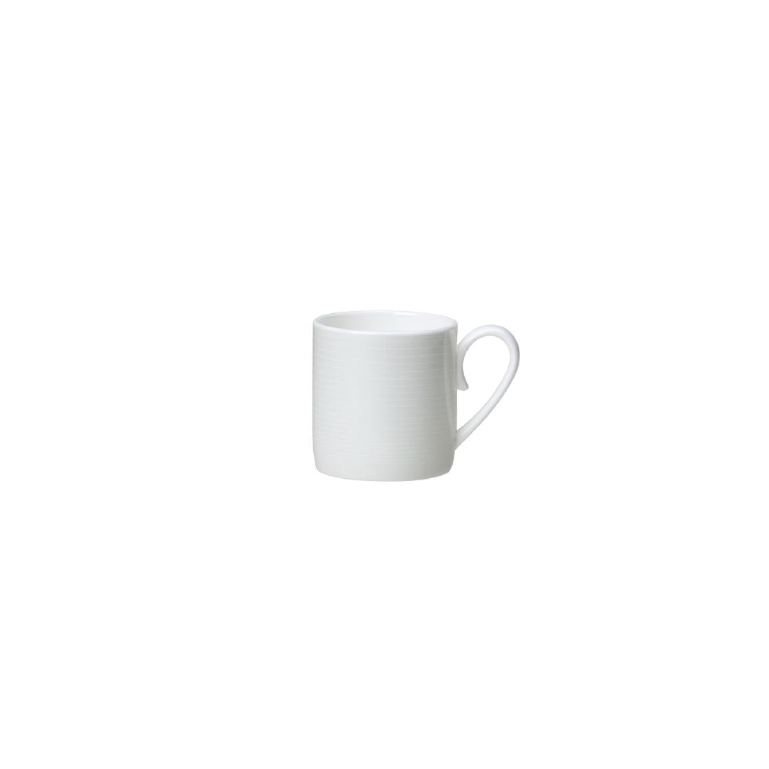 William Edwards Spiro Coffee Mugs White 100ml (12 Pack)