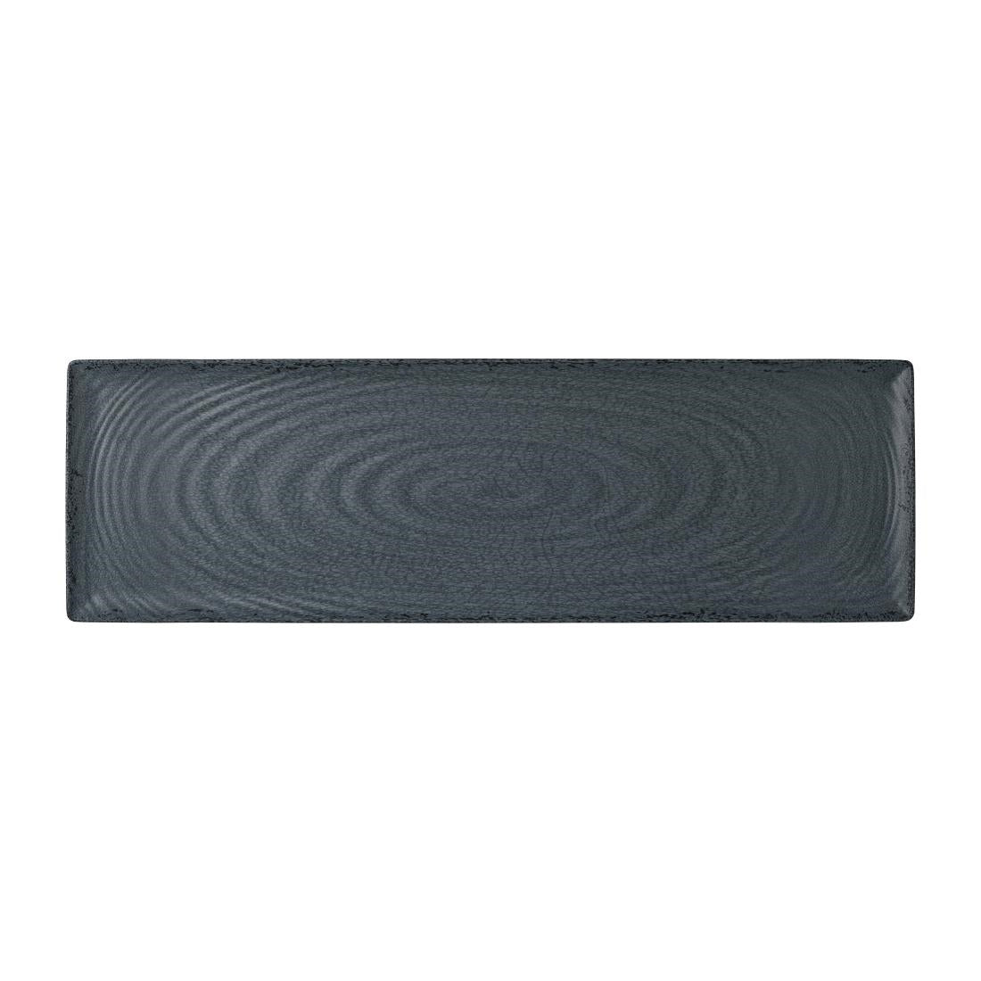 Steelite Pompeii Slate Gastronome Platter 2/4 530mm x 165mm
