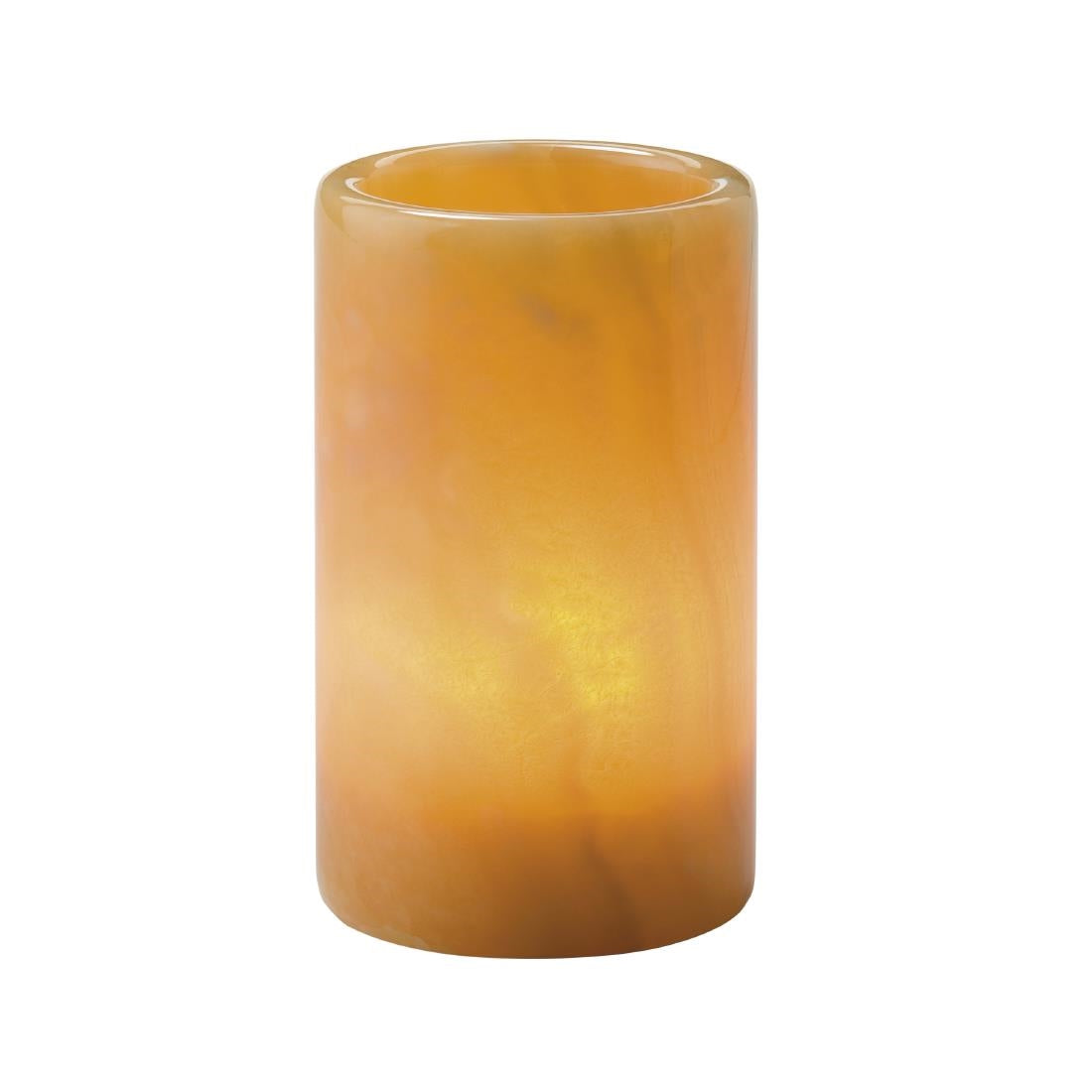 Hollowick Solid Onyx Mini Onyx Lamp 70mm x 70mm (6 Pack)