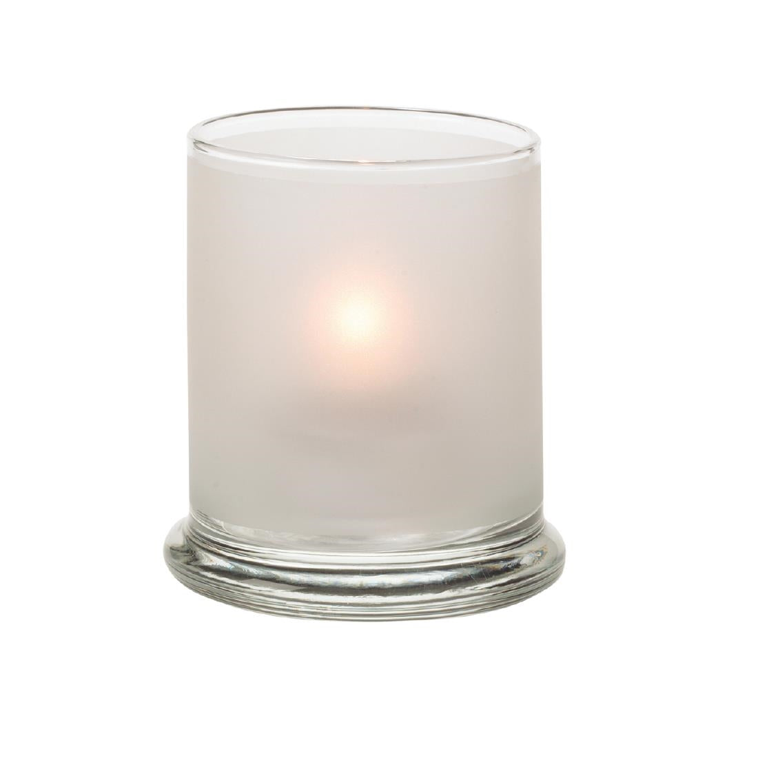 Hollowick Columns Satin Crystal Votive 76x 92mm (12 Pack)