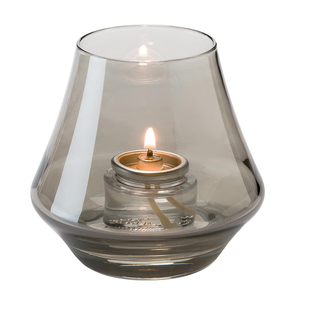 Steelite Chime Glasses Votives Smoke Lustre 89mm (12 Pack)