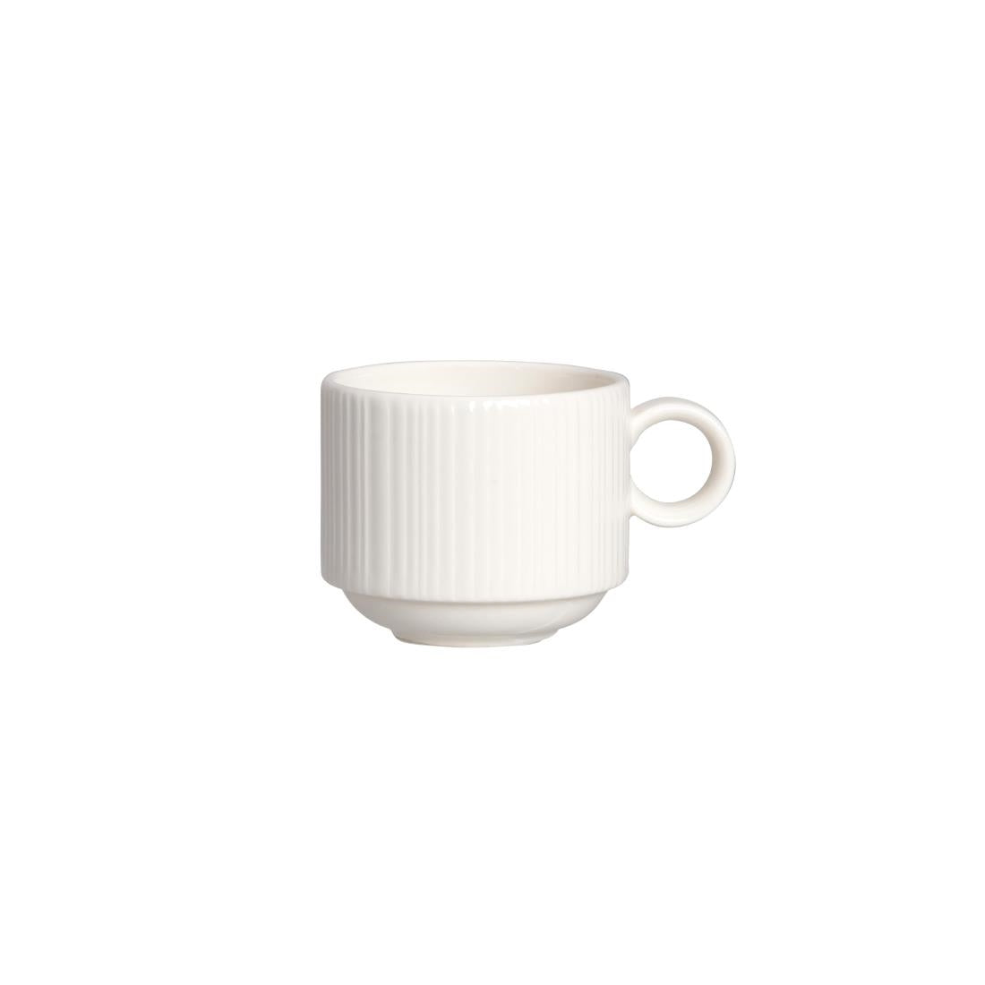 Steelite Concorde Stacking Cups 85ml (12 Pack)
