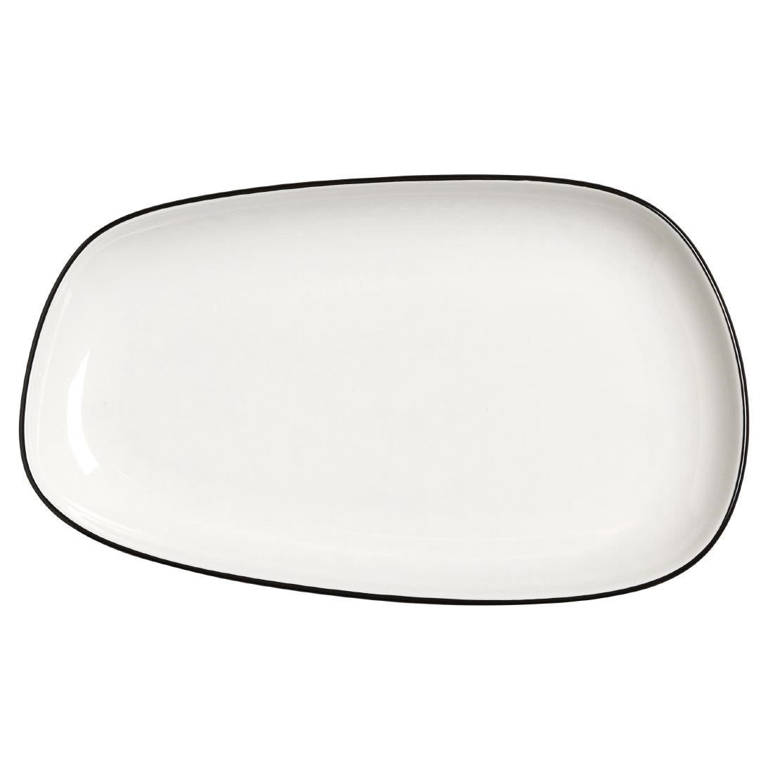 Steelite Asteria Nordic Platters White 338mm (6 Pack)