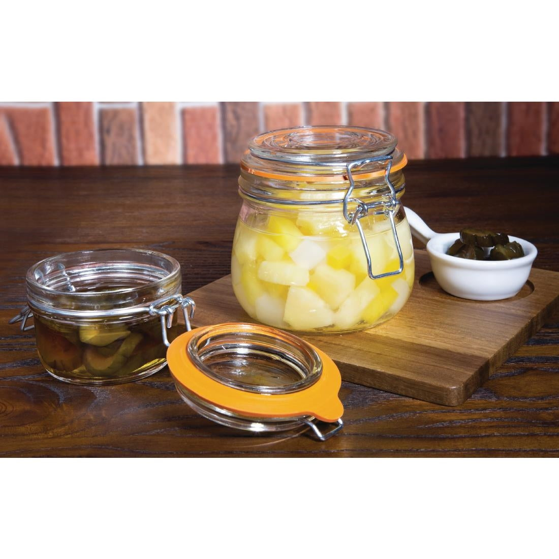 clip top jar