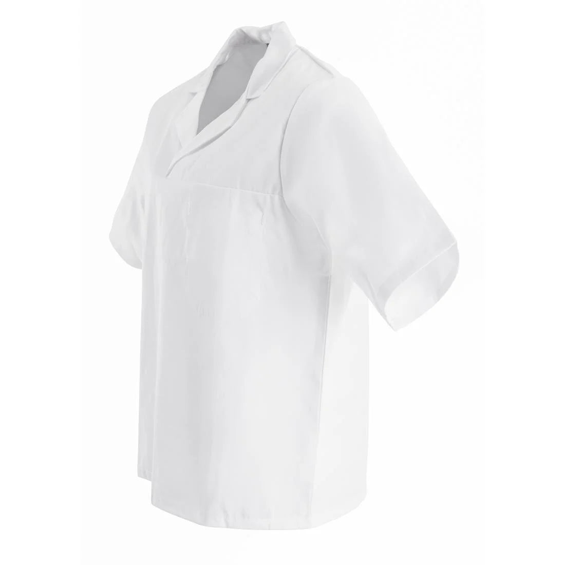Unisex Bakers Shirt White L