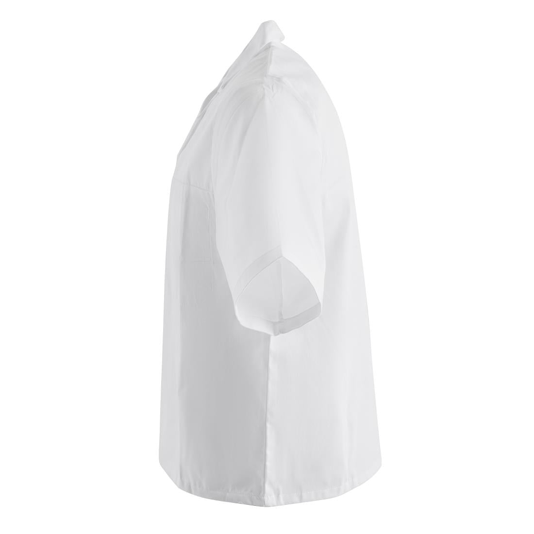 Unisex Bakers Shirt White M