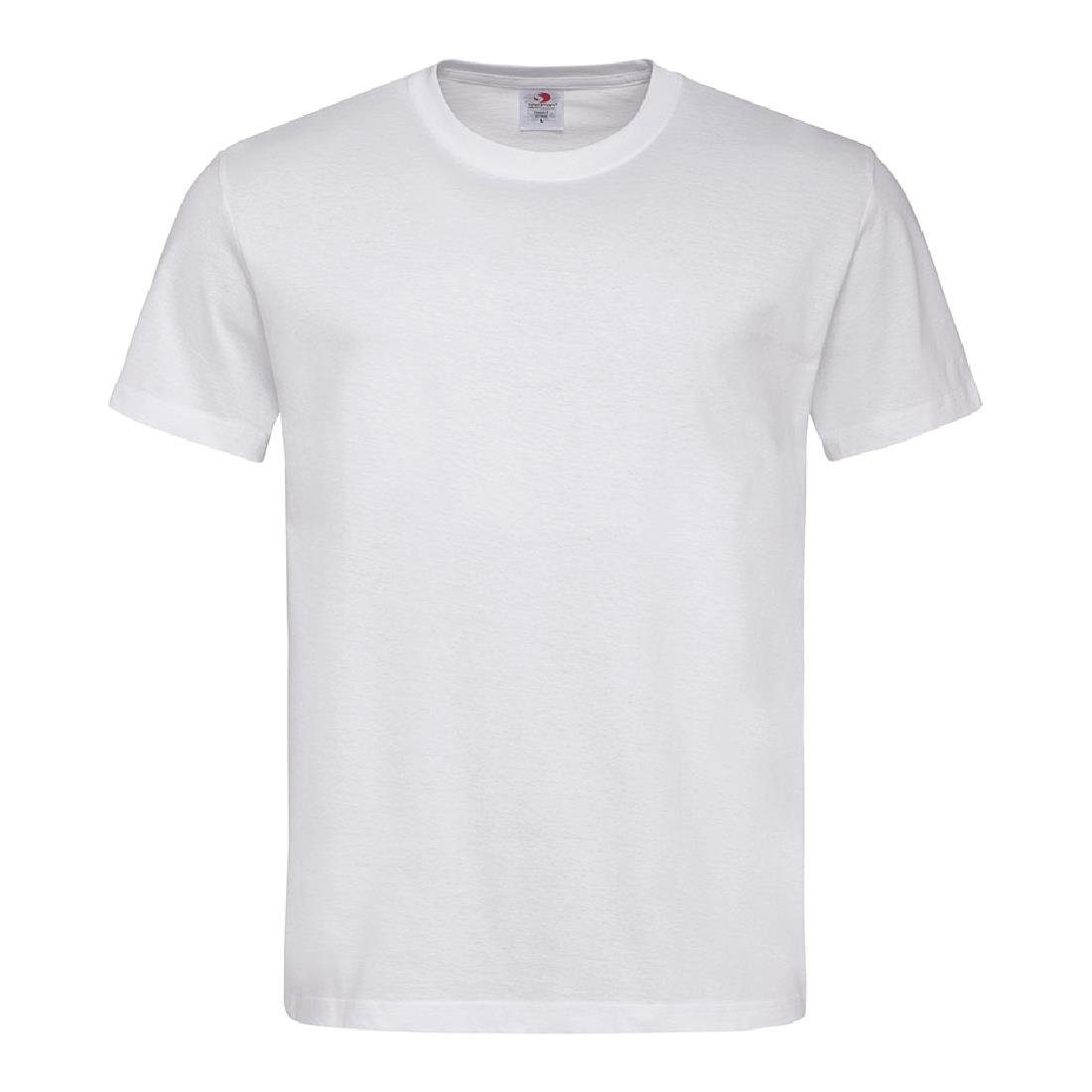 Unisex Chef T-Shirt White 2XL