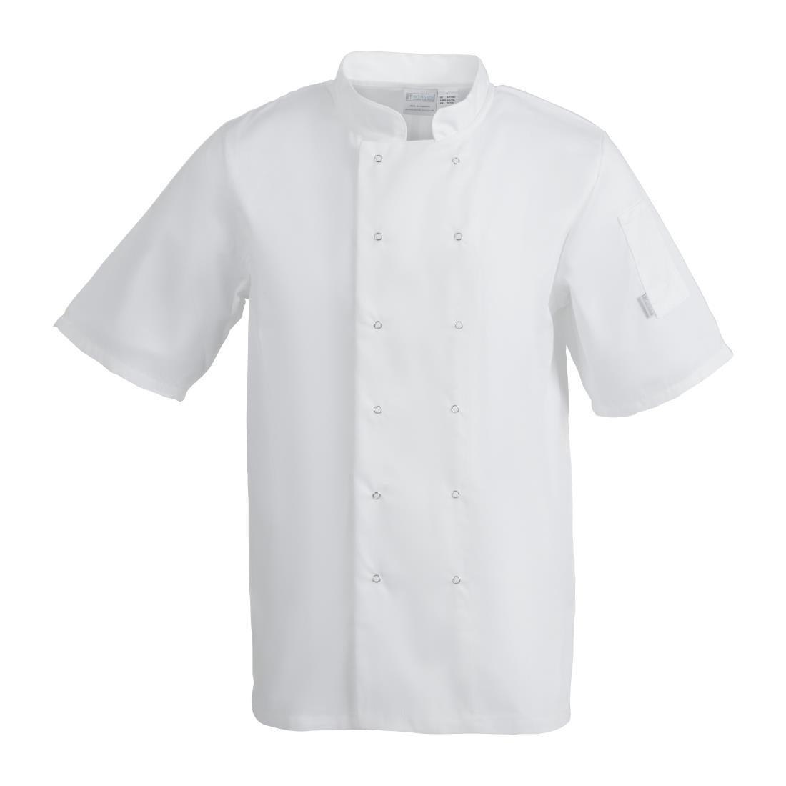 Whites Vegas Unisex Chef Jacket Short Sleeve White 5XL