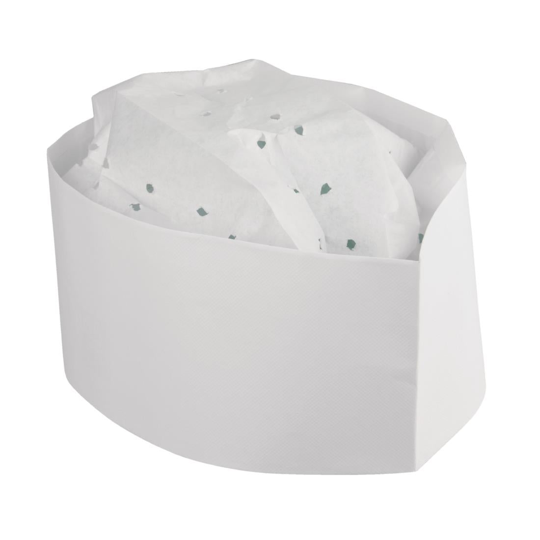 eGreen Disposable Forage Hat White (100 pack)