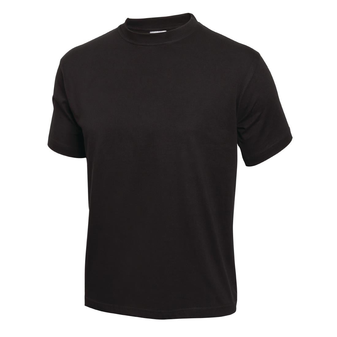 Nisbets Essentials T-Shirts Black Small (2 Pack)