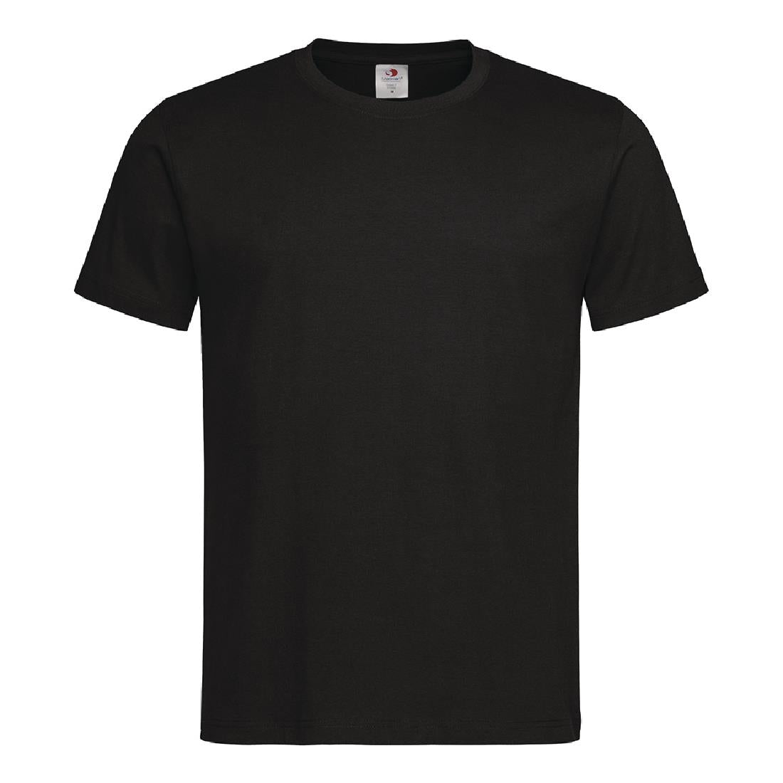 Nisbets Essentials T-Shirts Black Small (2 Pack)