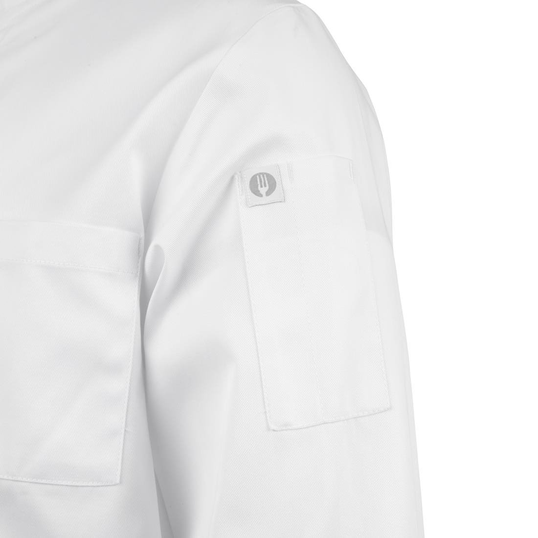 Chef Works Le Mans Unisex Chef Jacket White L