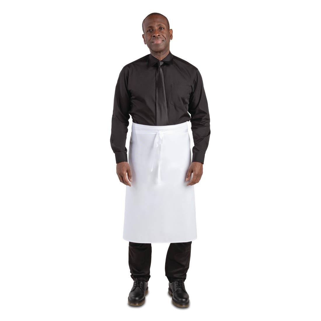 Whites Regular Waist Apron White
