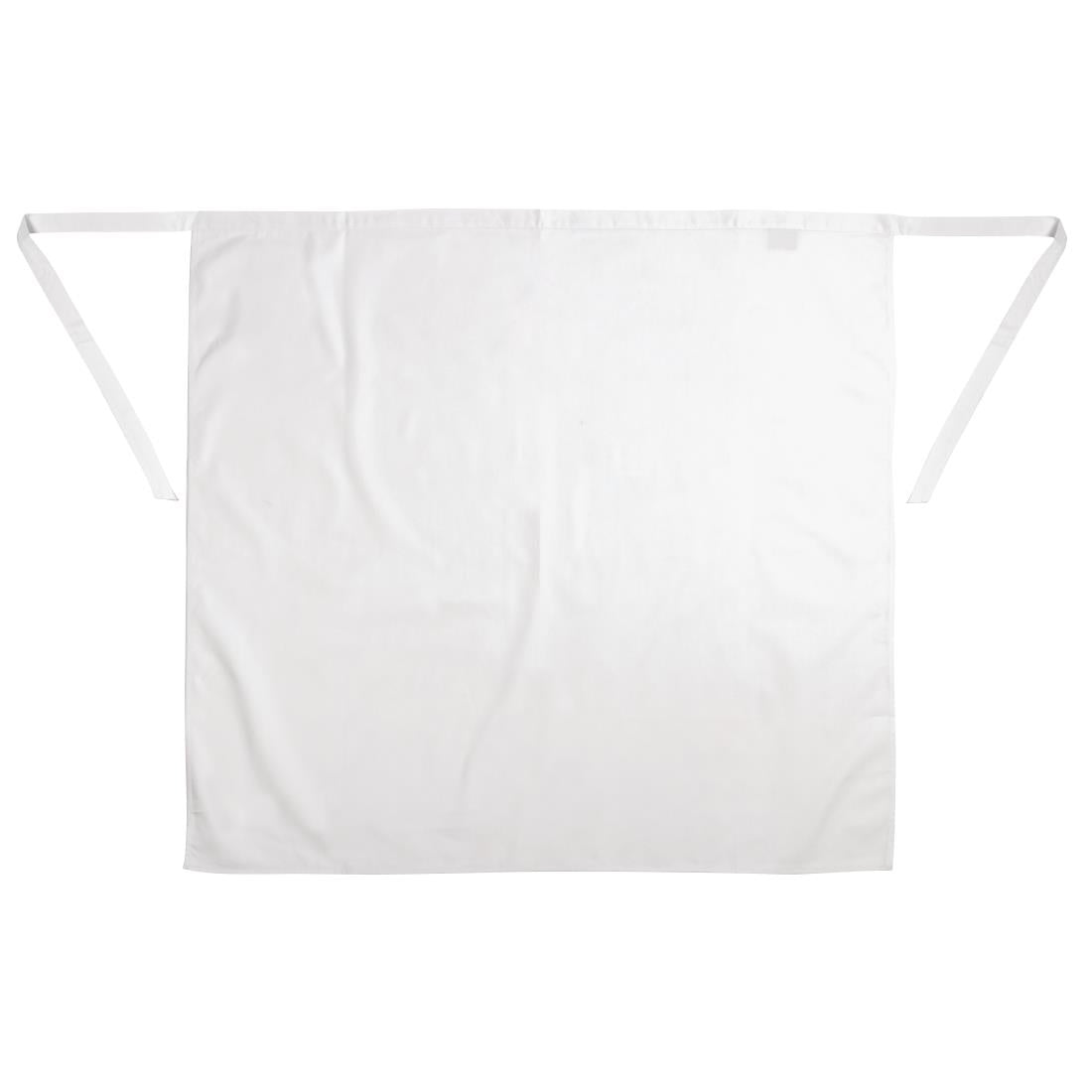 Whites Regular Waist Apron White