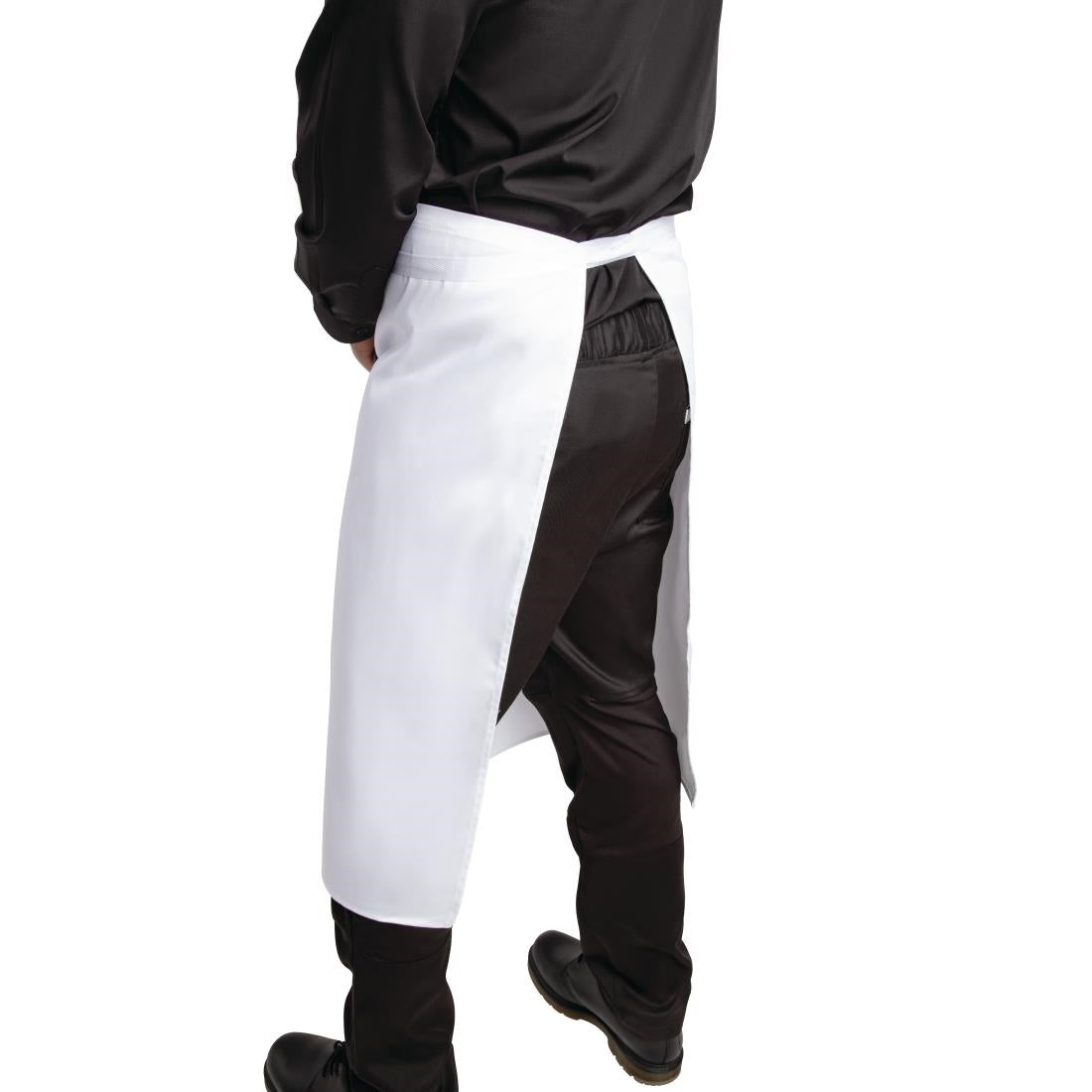 Whites Regular Waist Apron White