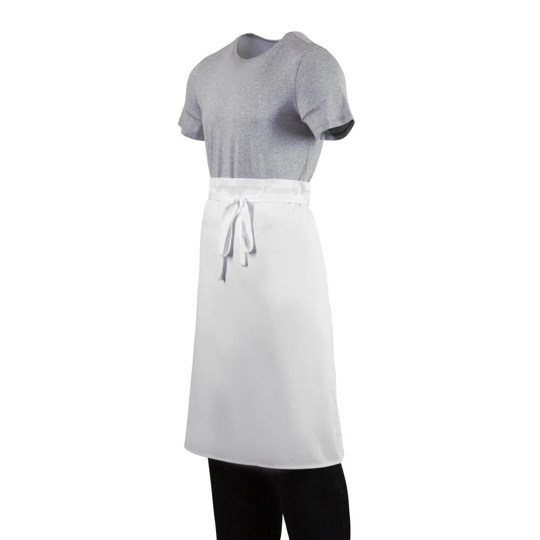 Whites Regular Waist Apron White