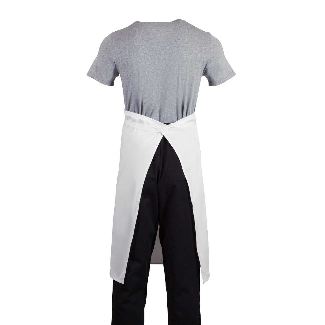 Whites Regular Waist Apron White
