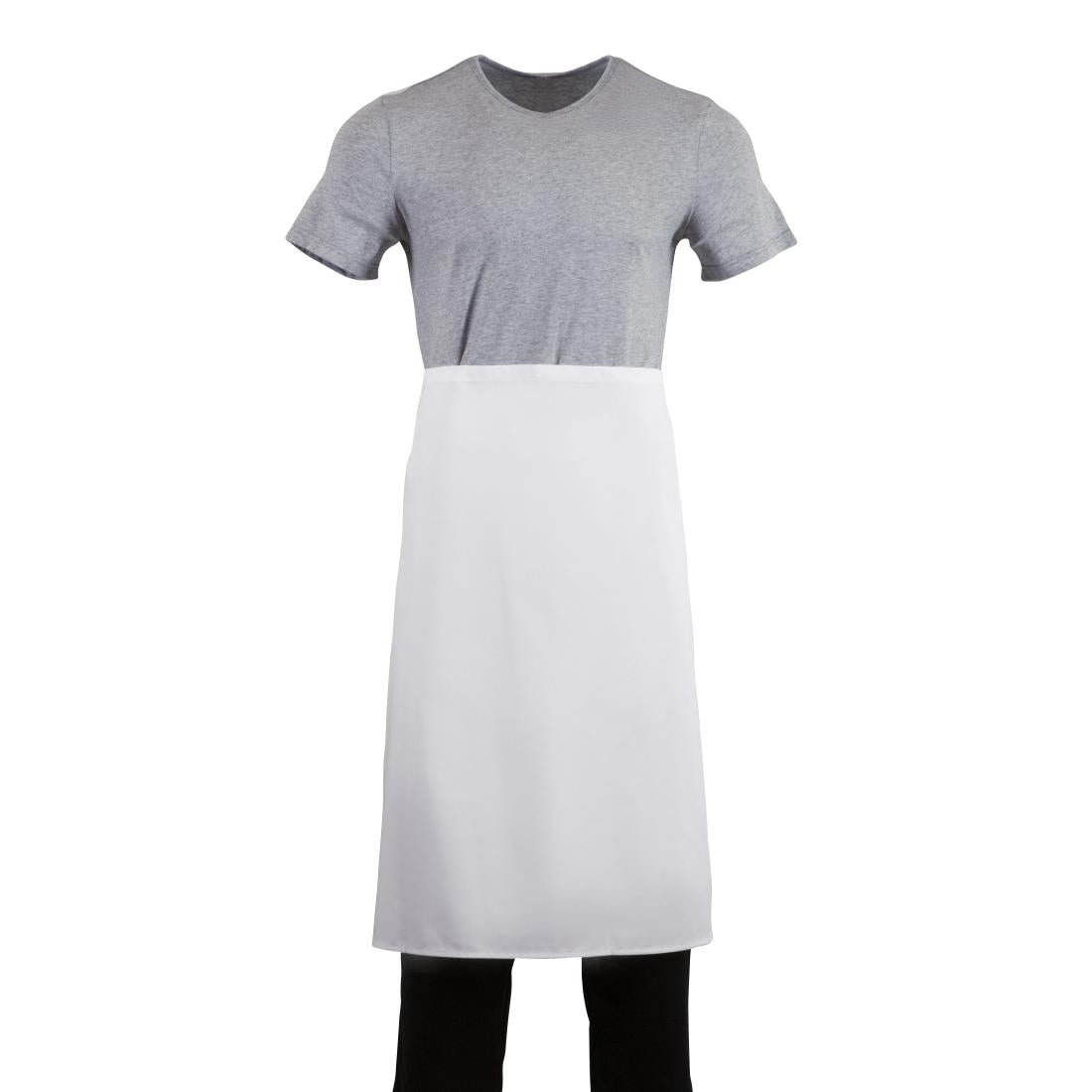 Whites Regular Waist Apron White