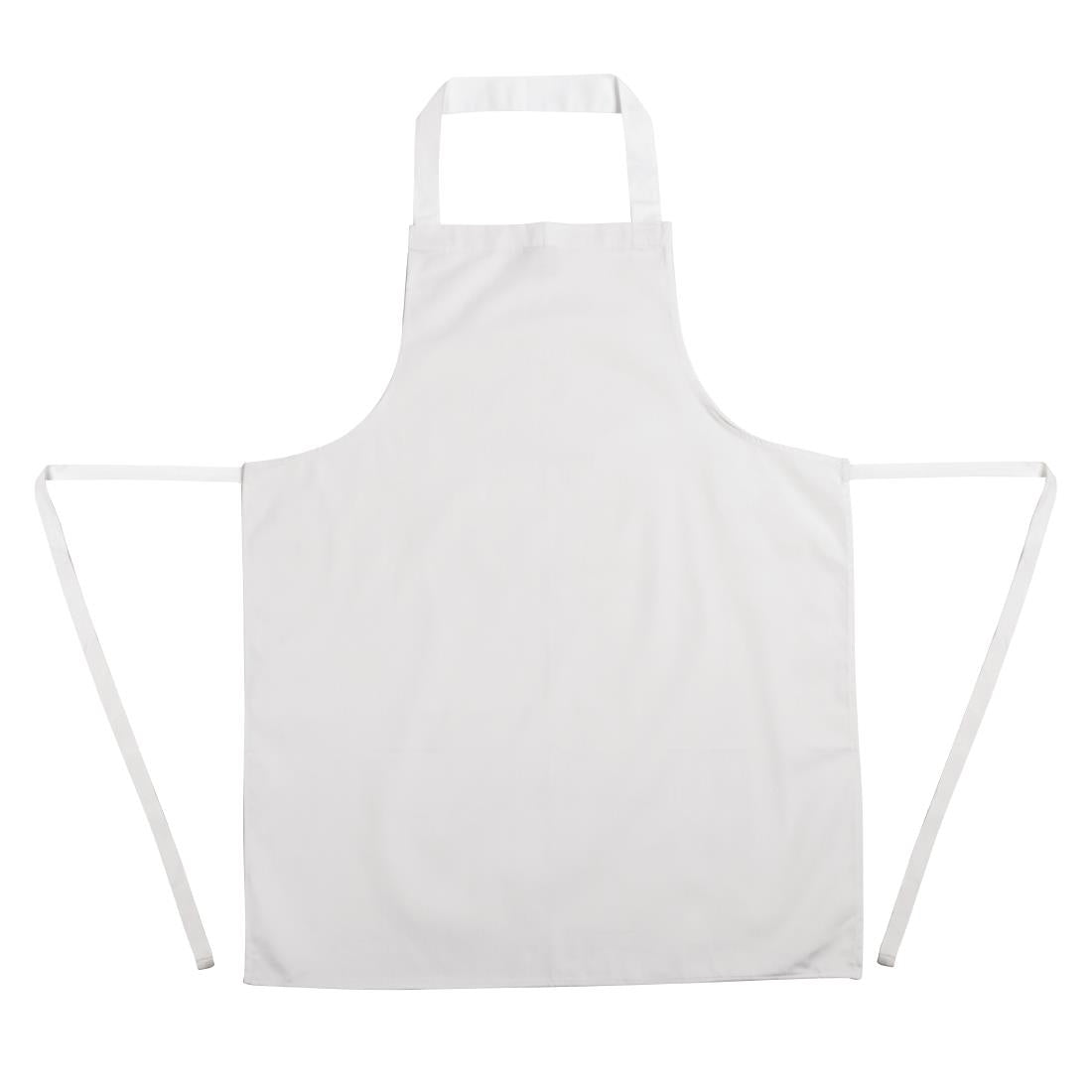 Whites Bib Apron Polycotton White