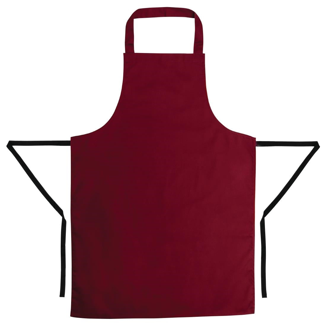 Whites Bib Apron Burgundy