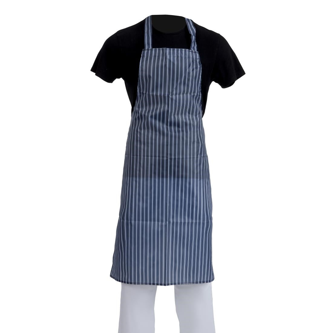 Whites Water Resistant Bib Apron Blue/White