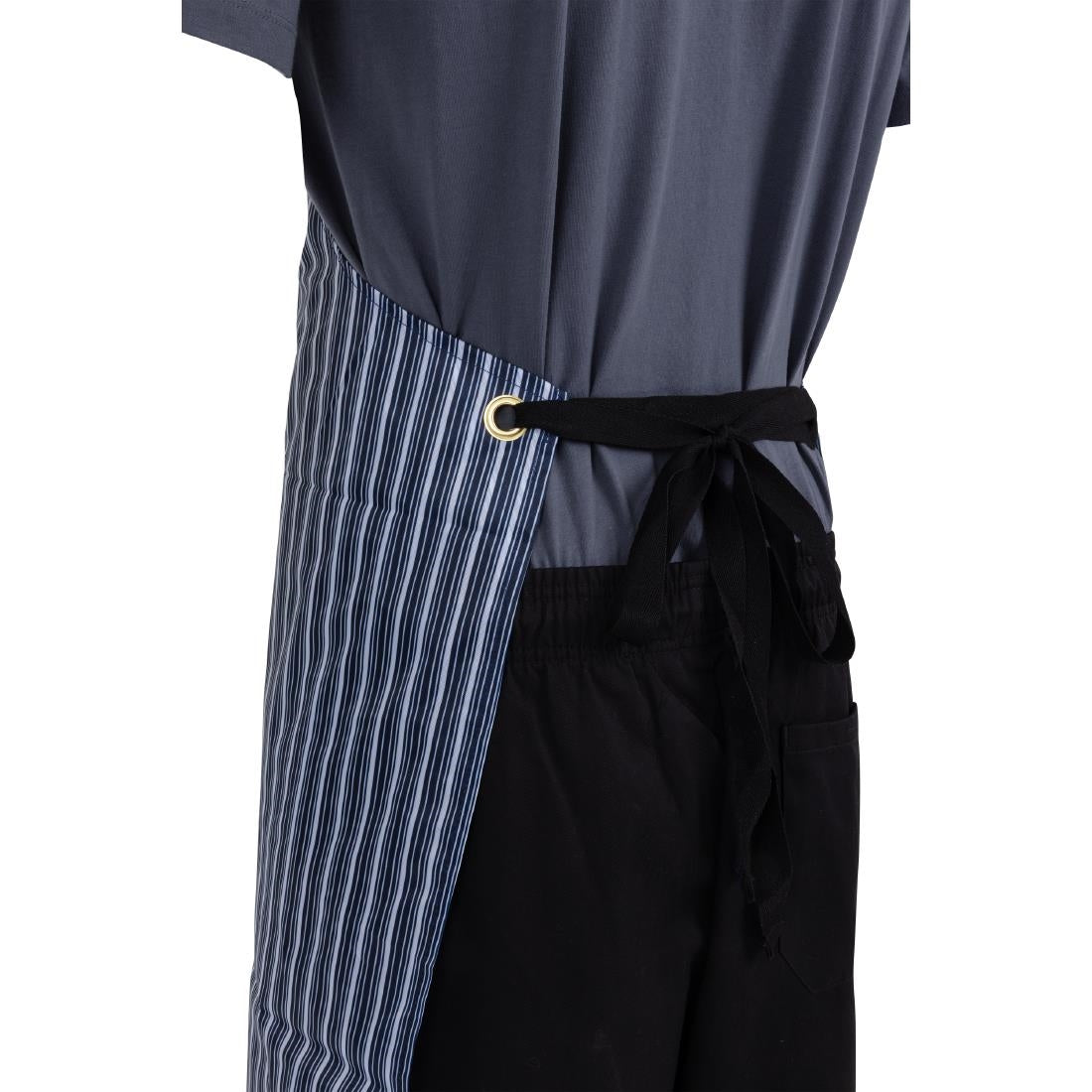 Whites Water Resistant Bib Apron Blue/White