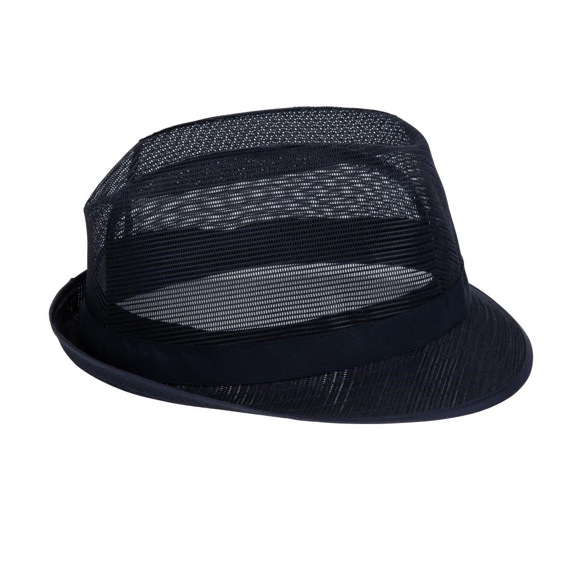 Trilby Hat Navy Blue M